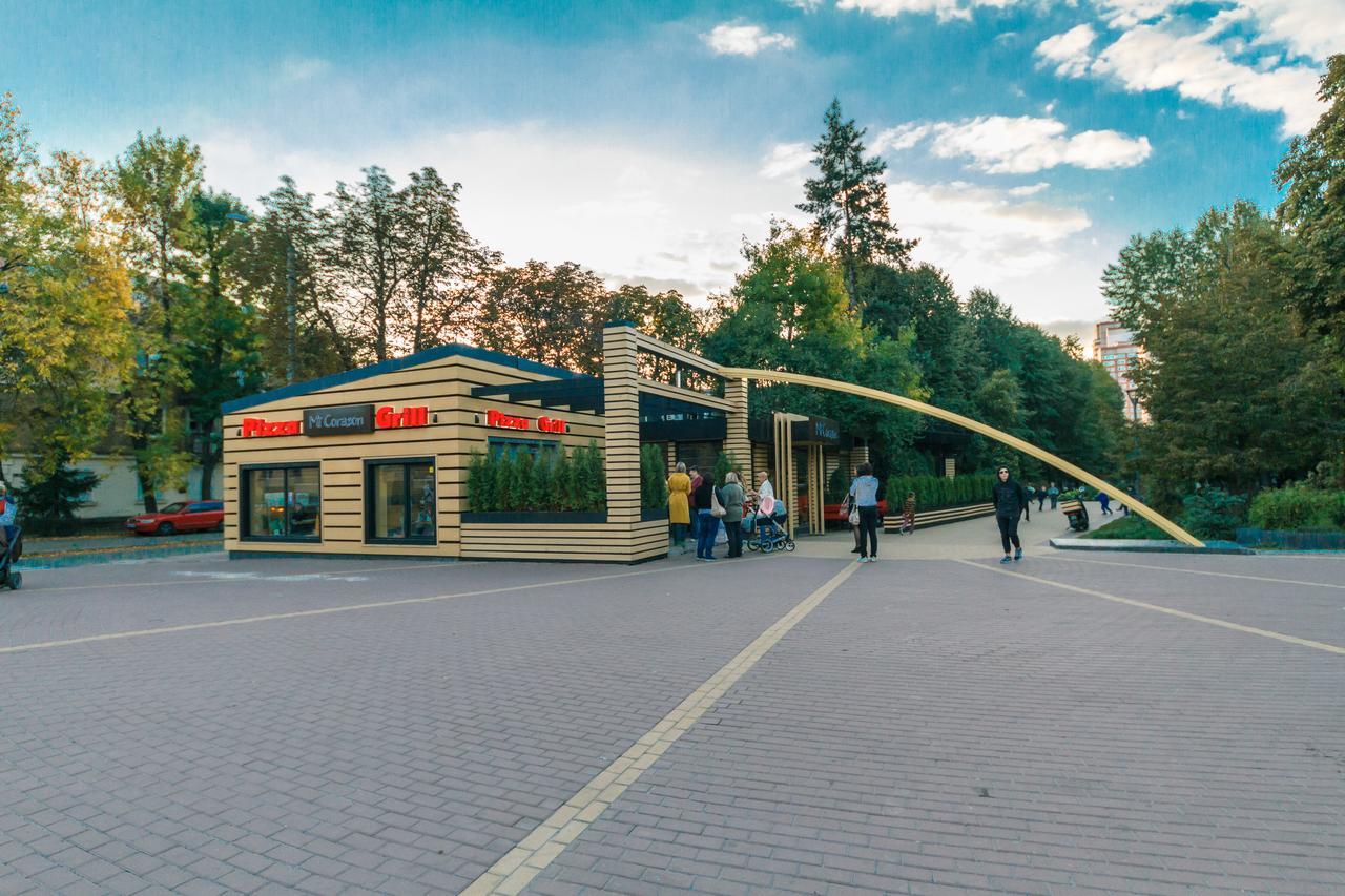 Apartment On Sevastopolska Square Kijev Kültér fotó